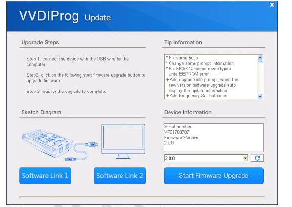 how to update vvdi prog programmer