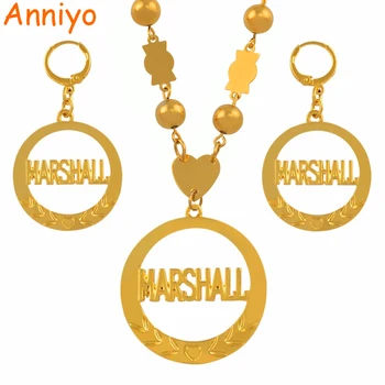 Anniyo Big Size Marshall Jewelry set Pendant Ball Beads Necklaces Earrings for Women Gold Color Ethnic Jewellery Gifts #123406
Anniyo Big Size Marshall Jewelry set Pendant Ball Beads Necklaces Earrings for Women Gold Color Ethnic Jewellery Gifts #123406