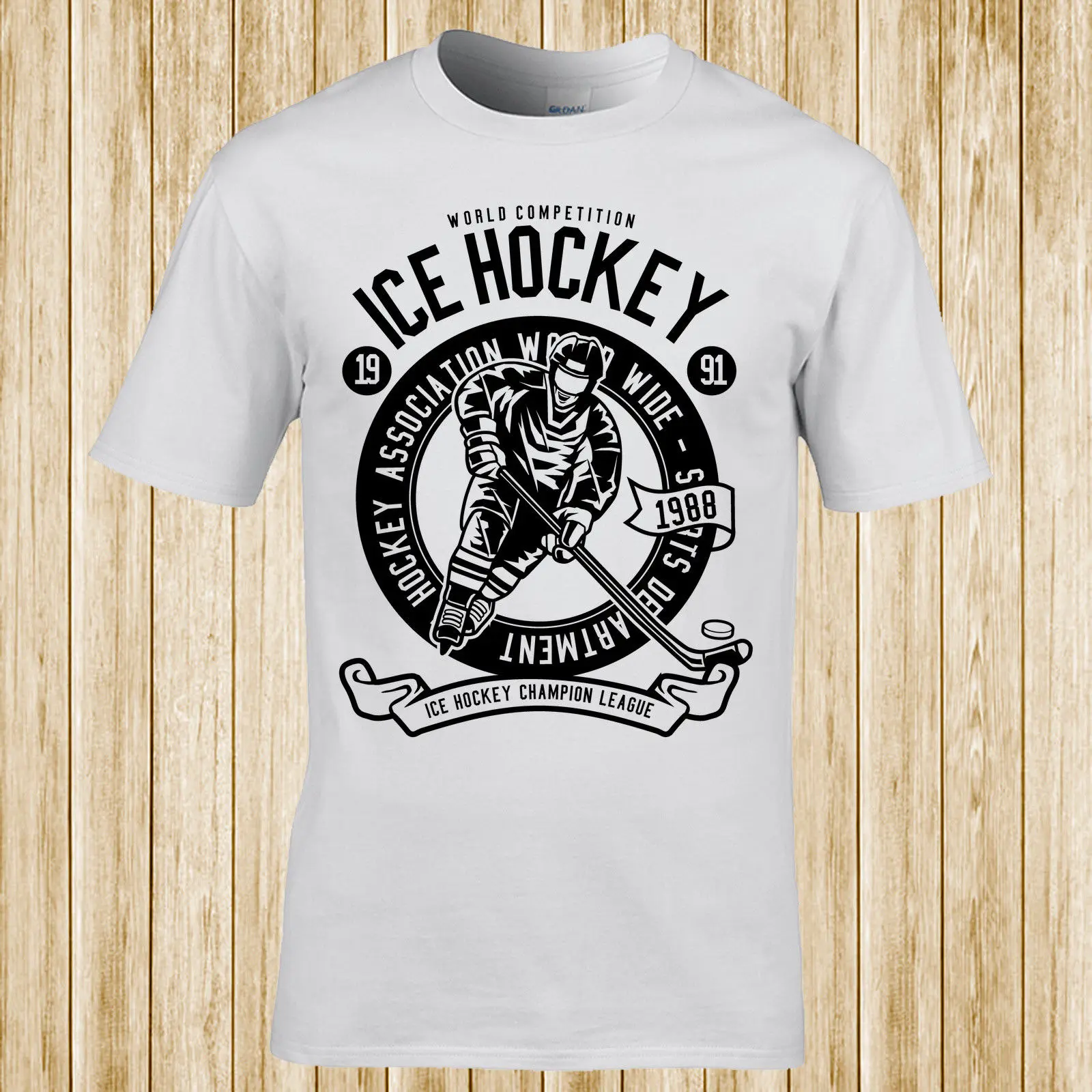 Ice Hockey t-shirt 2019 short sleeve t shirt men fashion brand design 100% cotton male quality print tshirts o-neck
Ice Hockey t-shirt 2019 short sleeve t shirt men fashion brand design 100% cotton male quality print tshirts o-neck