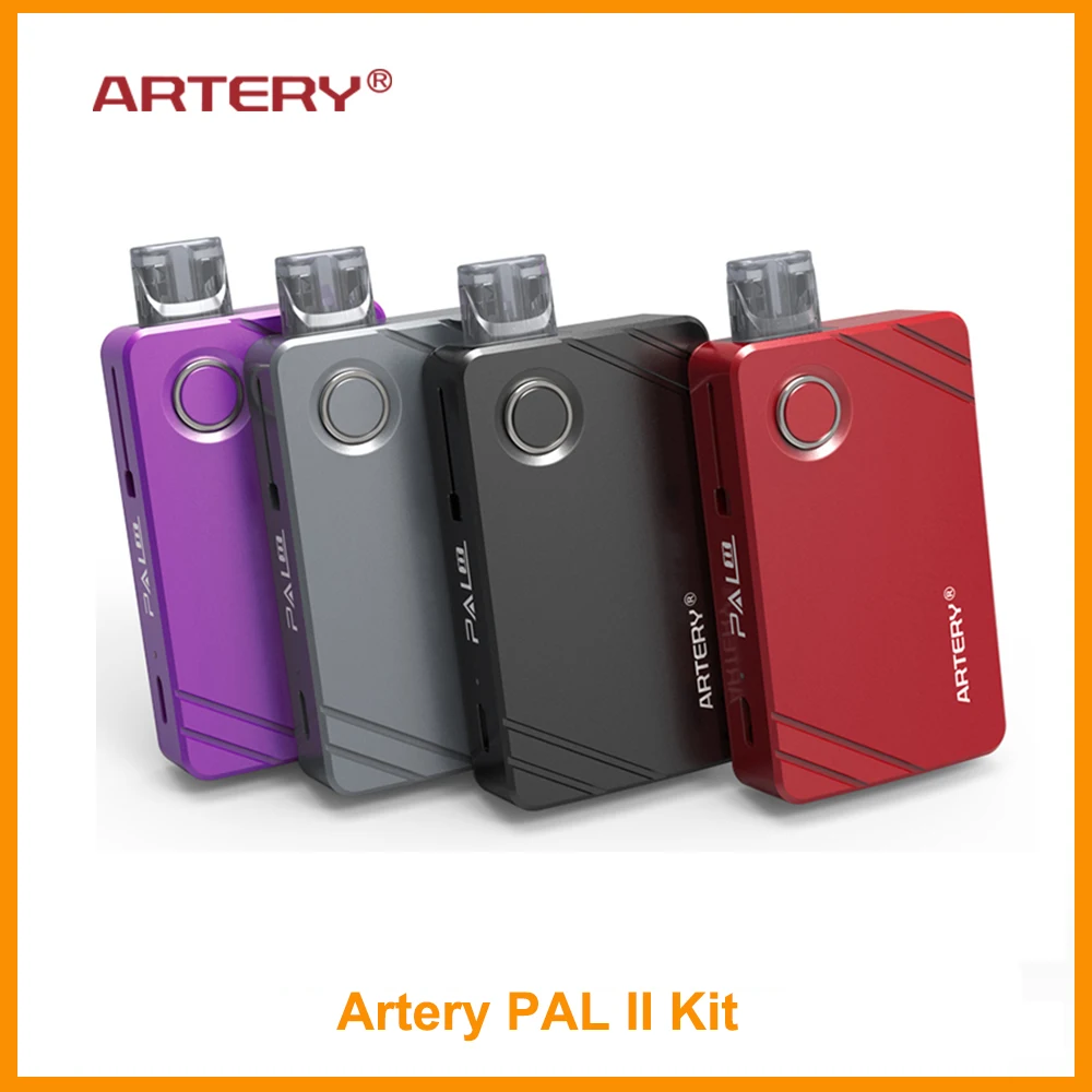 Original Artery PAL II Kit 3ml Capacity with Built-in 1000mAh Battery Artery PAL 2 Pod System Kit MTL Coil Mesh Coil E-Cigarette
Original Artery PAL II Kit 3ml Capacity with Built-in 1000mAh Battery Artery PAL 2 Pod System Kit MTL Coil Mesh Coil E-Cigarette
