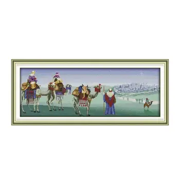 Cross Stitch Kit Clear Printed Pattern Desert Boat Camel Walking Strong Will Handmade Furniture Sewing Embroidery
Cross Stitch Kit Clear Printed Pattern Desert Boat Camel Walking Strong Will Handmade Furniture Sewing Embroidery