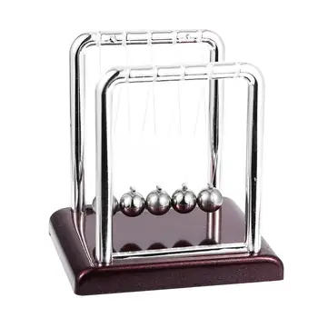 Newtons Cradle Steel Balance Ball Physics Science Pendulum Metal Craft Educational Toy Home Desk Decoration girl kids toy gift
Newtons Cradle Steel Balance Ball Physics Science Pendulum Metal Craft Educational Toy Home Desk Decoration girl kids toy gift