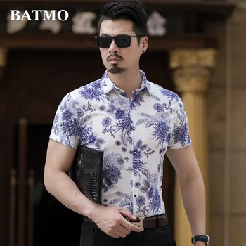 BATMO 2019 new arrival summer high quality printed casual shirts men,men's fashion shirts ,plus-size M-7XL 9991
BATMO 2019 new arrival summer high quality printed casual shirts men,men's fashion shirts ,plus-size M-7XL 9991