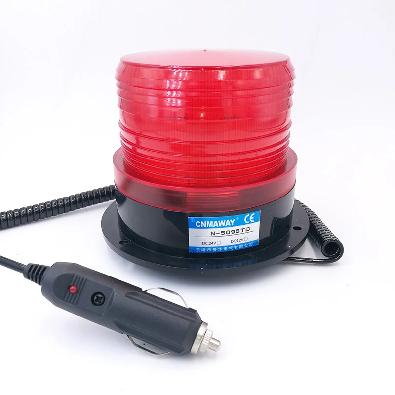 Magnetic Rolling with cigar lighter Signal Warning light 12V 24V N-5095TD Indicator light LED Flash Beacon Strobe Emergency Lamp
Magnetic Rolling with cigar lighter Signal Warning light 12V 24V N-5095TD Indicator light LED Flash Beacon Strobe Emergency Lamp