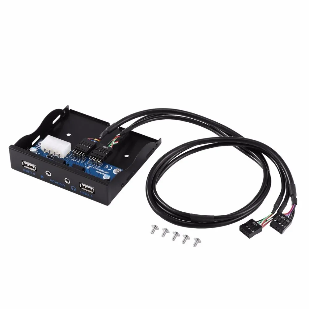 High Quality 3.5'' 2-USB 2.0 Port HUB HD Audio Output Floppy Drive Expansion Front Panel Digital Hot Promotion
High Quality 3.5'' 2-USB 2.0 Port HUB HD Audio Output Floppy Drive Expansion Front Panel Digital Hot Promotion