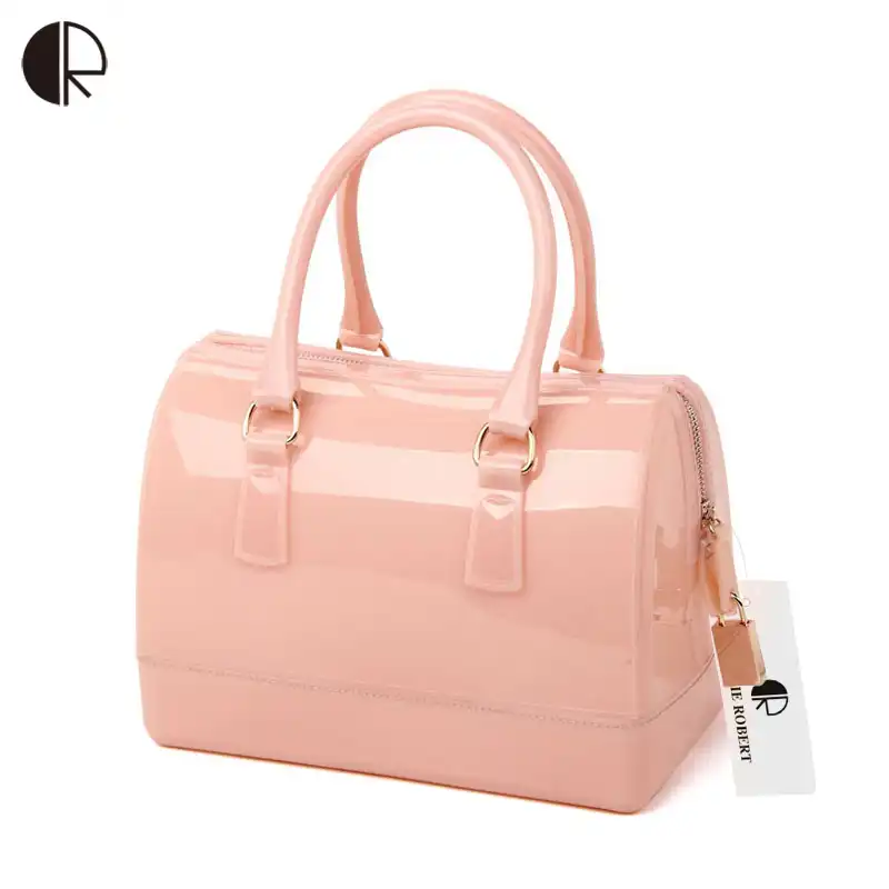 furla clear jelly bag