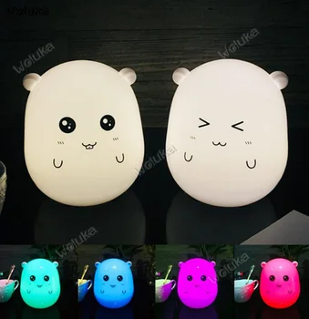 Led round night light cute pet night light display lamp room night lamp silicone gift light CD05 W03
Led round night light cute pet night light display lamp room night lamp silicone gift light CD05 W03