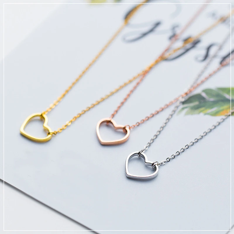 MloveAcc Women Fashion 100% 925 Sterling Silver Jewelry Hollow Heart Pendant Necklace Choker Cute Gift Girls Lady
MloveAcc Women Fashion 100% 925 Sterling Silver Jewelry Hollow Heart Pendant Necklace Choker Cute Gift Girls Lady