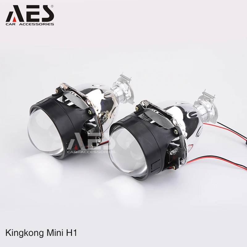 AES 2.5inch Kingkong Mini H1 bi-xenon Projector Lens for Headlight modification, 3rd generation upgraded, premium quality
AES 2.5inch Kingkong Mini H1 bi-xenon Projector Lens for Headlight modification, 3rd generation upgraded, premium quality