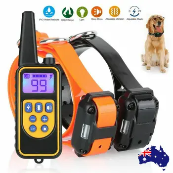 Dog Training Collar 800 Yards Medium Large Rechargeable Waterproof Electronic Training System Support 3 Dogs Shock Bark Stop
Dog Training Collar 800 Yards Medium Large Rechargeable Waterproof Electronic Training System Support 3 Dogs Shock Bark Stop