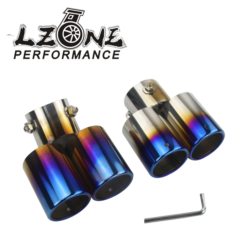 Car Auto Round Exhaust Muffler Tip Stainless Steel Exhaust 1 to 2 Dual Pipe Chrome Trim Modified Car Rear Tail Throat Liner
Car Auto Round Exhaust Muffler Tip Stainless Steel Exhaust 1 to 2 Dual Pipe Chrome Trim Modified Car Rear Tail Throat Liner