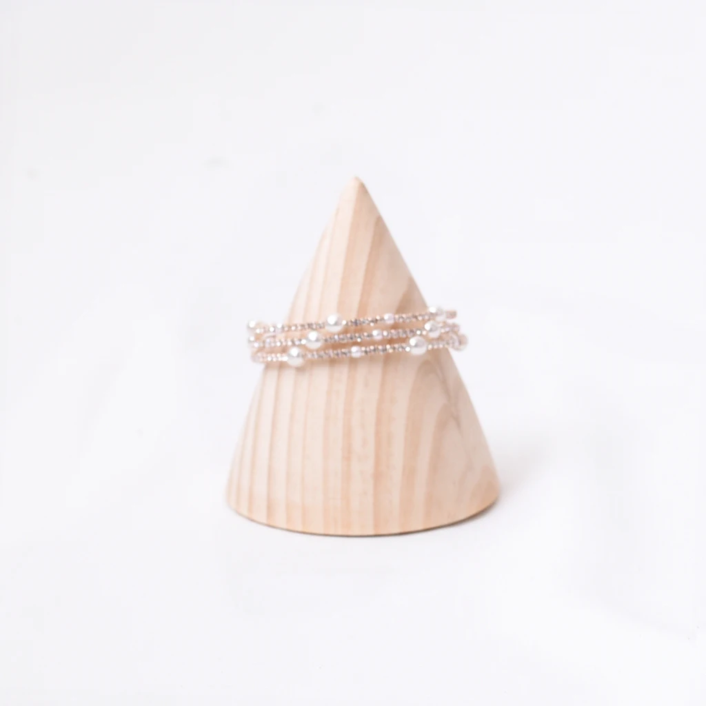 9.2 x 8cm Unpainted Wooden Bracelet Bangle Watch Pillow Jewelry Display Holder Stand
9.2 x 8cm Unpainted Wooden Bracelet Bangle Watch Pillow Jewelry Display Holder Stand