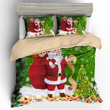 Children Christmas Gift Snowman Santa Claus Bedding US Twin Full Queen King EU Double Super King Size Duvet Cover Pillowcase
Children Christmas Gift Snowman Santa Claus Bedding US Twin Full Queen King EU Double Super King Size Duvet Cover Pillowcase