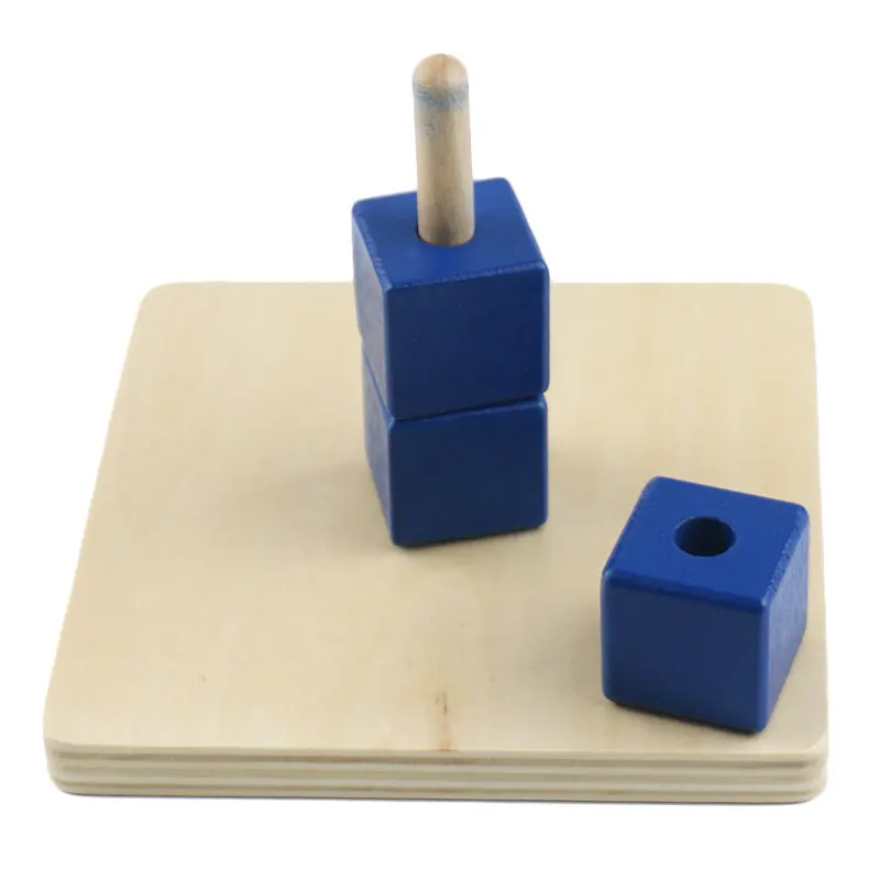 Wooden Montessori Toys Infant Geometric Square Stacker Preschool Educational Learning Toys For Girls Birthday Gift ME2344H 
Wooden Montessori Toys Infant Geometric Square Stacker Preschool Educational Learning Toys For Girls Birthday Gift ME2344H