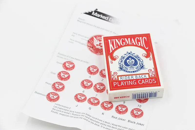 Magic Cards Marked Stripper Deck Playing Cards Poker Magic Tricks Close-up Street Kid Child Puzzle Toy,2.0 
Magic Cards Marked Stripper Deck Playing Cards Poker Magic Tricks Close-up Street Kid Child Puzzle Toy,2.0