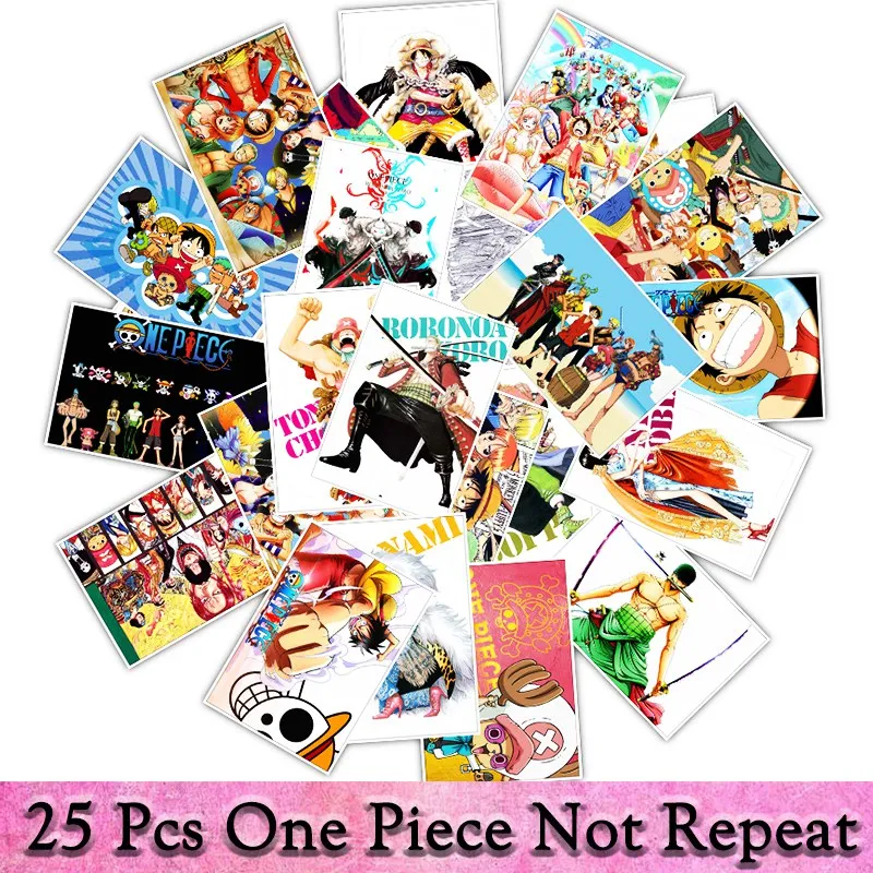 25 Pcs/Lot Anime 2019 ONE PIECE Luffy Stickers For Car Laptop Suitcase Notebook Wall Decal Pad Bicycle PS4 Waterproof stickers
25 Pcs/Lot Anime 2019 ONE PIECE Luffy Stickers For Car Laptop Suitcase Notebook Wall Decal Pad Bicycle PS4 Waterproof stickers