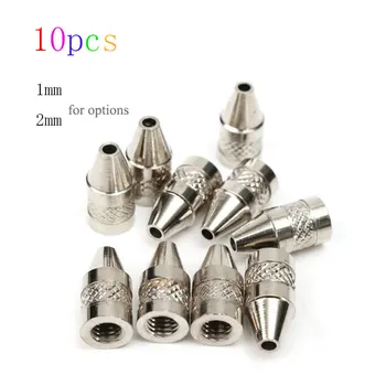 10pcs/set 1mm 2mm Nozzle Iron Tips Metal Soldering Welding Tip For Electric Vacuum Solder Sucker/Desoldering Pump
10pcs/set 1mm 2mm Nozzle Iron Tips Metal Soldering Welding Tip For Electric Vacuum Solder Sucker/Desoldering Pump