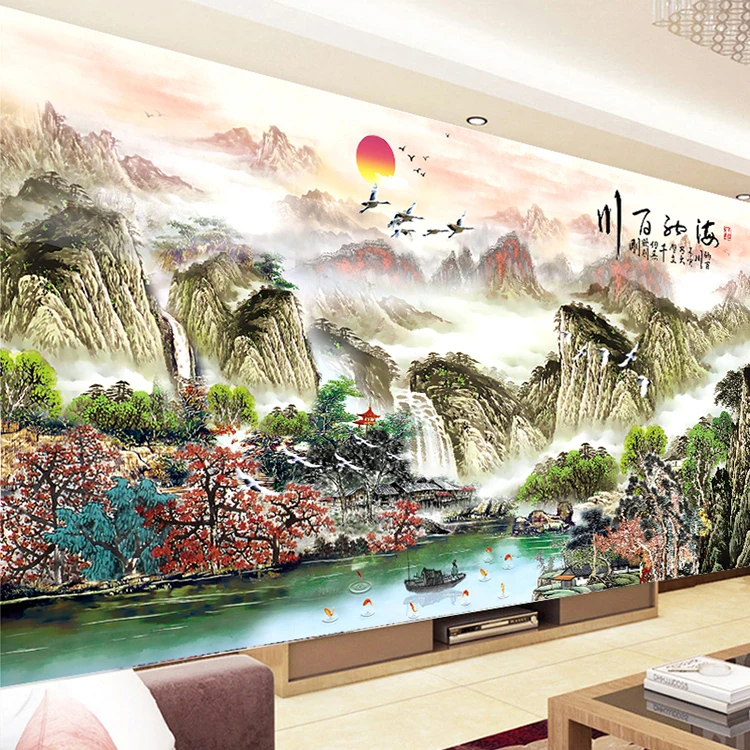 Zozack,Embroidery,DIY Haina Baichuan landscape painting,Full Needlework,Cross stitch,kits,11CT Cross-stitch,Embroidery Sets
Zozack,Embroidery,DIY Haina Baichuan landscape painting,Full Needlework,Cross stitch,kits,11CT Cross-stitch,Embroidery Sets