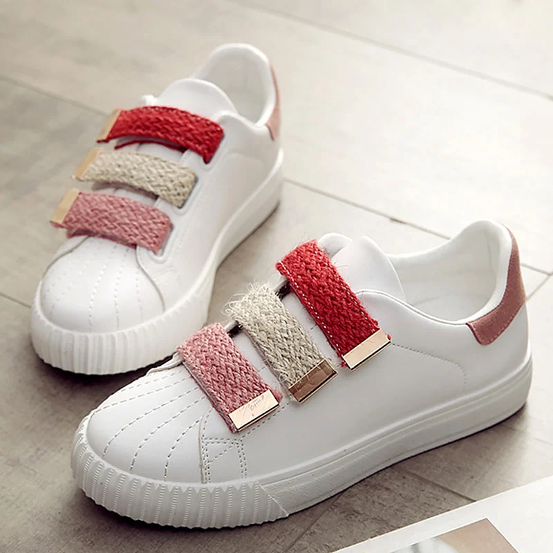 Ladies flat shoes women 2019 fashion girls sneakers PU solid hook loop white shoes woman casual shoe rubber zapatos mujer
Ladies flat shoes women 2019 fashion girls sneakers PU solid hook loop white shoes woman casual shoe rubber zapatos mujer