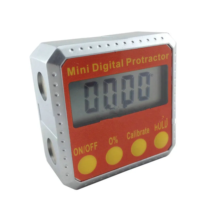 Digital Protractor Inclinometer Angle Meter Digital Bevel Box 4 X 90 Degree Range Metal Case
Digital Protractor Inclinometer Angle Meter Digital Bevel Box 4 X 90 Degree Range Metal Case