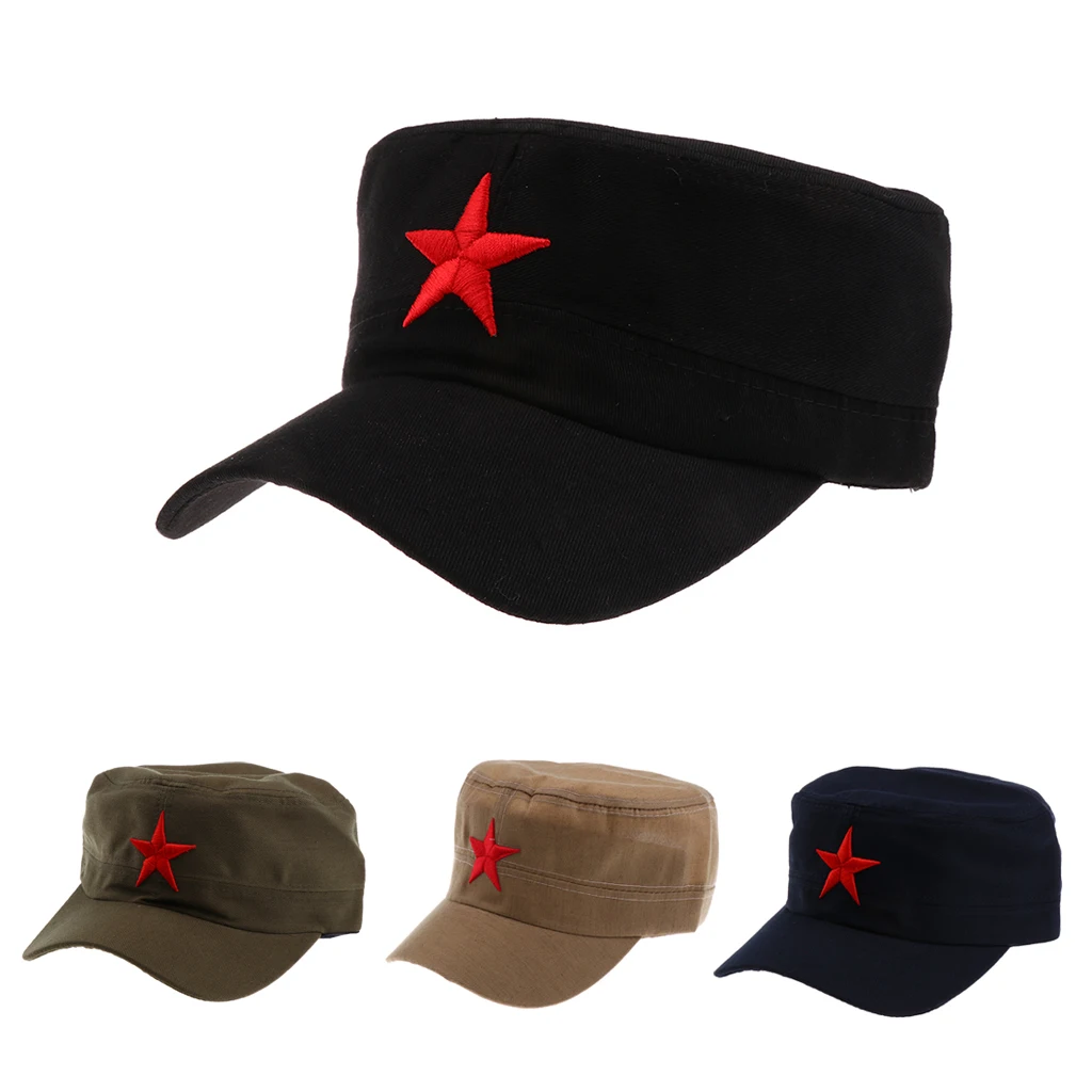 Outdoor Unisex Red Star Cap Headgear with Brim Adjustable Strap for Fishing Hunting 56-62cm Durable Military Training Hat
Outdoor Unisex Red Star Cap Headgear with Brim Adjustable Strap for Fishing Hunting 56-62cm Durable Military Training Hat