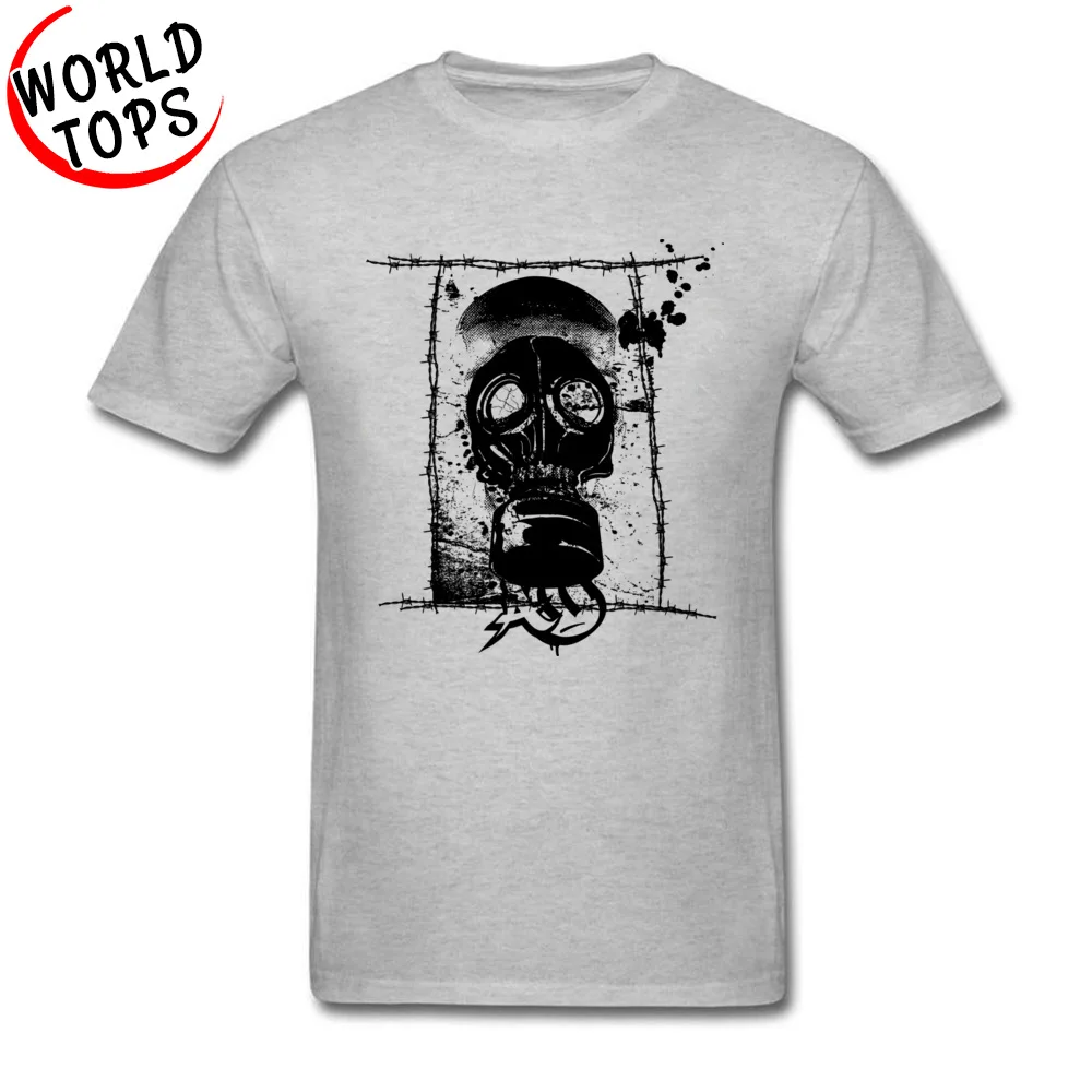 2018 Popular HAZMAT Personalized T-shirts O-Neck Cotton Mens Tops T Shirt Short Sleeve Fall Personalized T-Shirt HAZMAT grey
