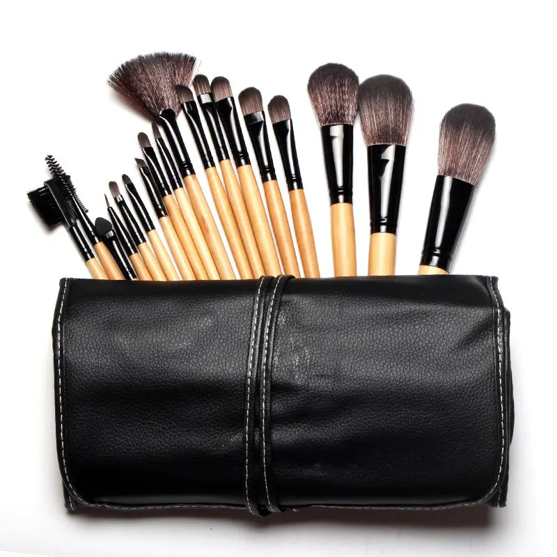 High quality make up brushes set natural hair 1pack make up tools wood color set kit pincel use for face/eye suit foir female
High quality make up brushes set natural hair 1pack make up tools wood color set kit pincel use for face/eye suit foir female