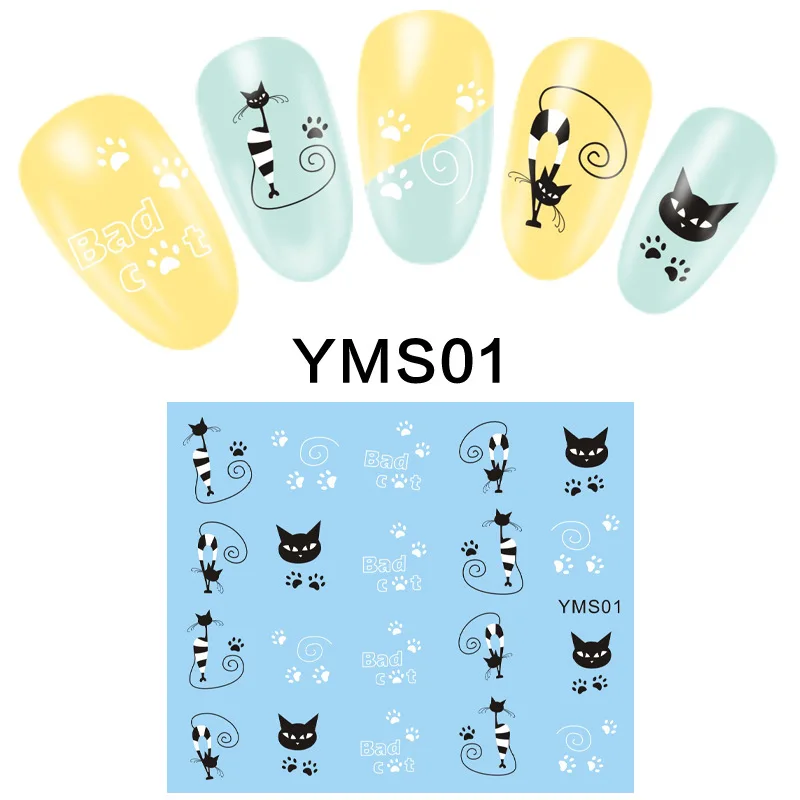 NAIL ART 1 pc New Fashion Simulated Cartoon Animal Watermark Applique Stickers Nail Decal Manicure Decoration
NAIL ART 1 pc New Fashion Simulated Cartoon Animal Watermark Applique Stickers Nail Decal Manicure Decoration