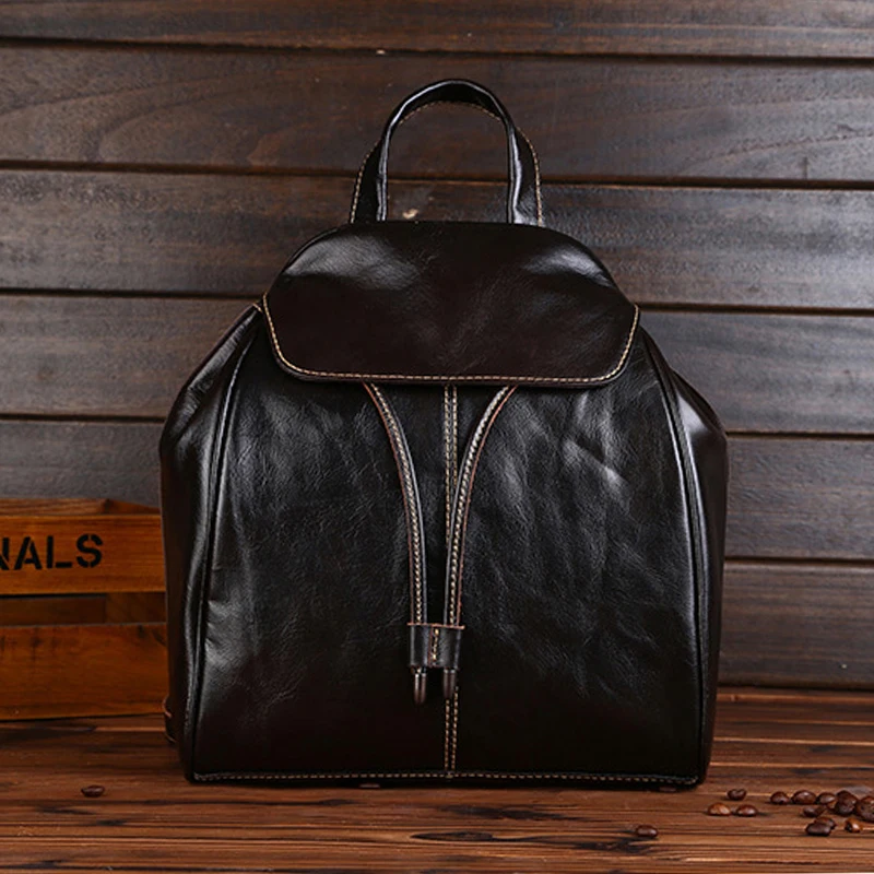 New 2019 Genuine leather Women's backpack casual mini women bags simple large capacity business travel bag student knapsack
New 2019 Genuine leather Women's backpack casual mini women bags simple large capacity business travel bag student knapsack