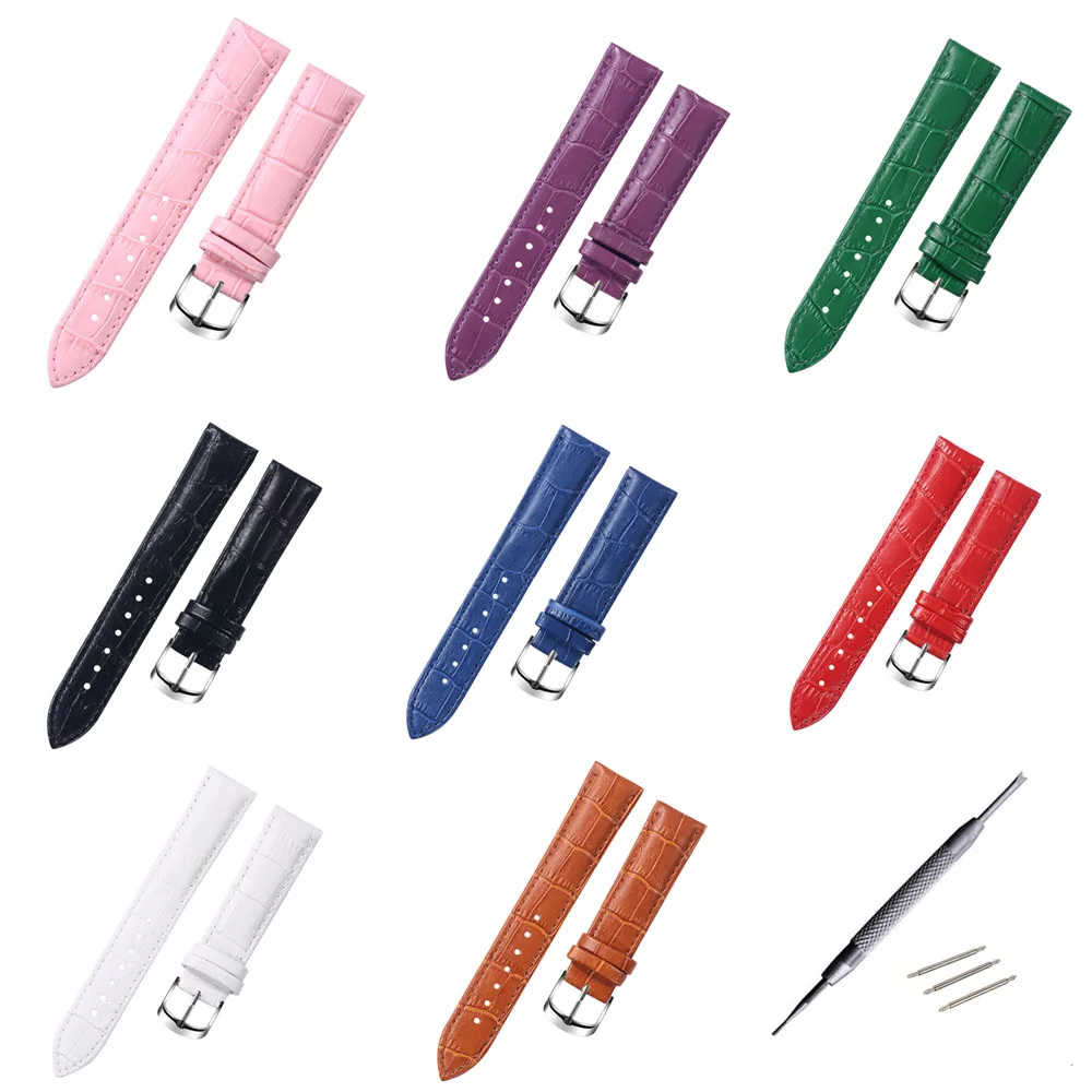 8 10 12 14 15 16 17 18 19 20 mm Genuine leather watchband watch belt strap wristwatches band female red white black
8 10 12 14 15 16 17 18 19 20 mm Genuine leather watchband watch belt strap wristwatches band female red white black