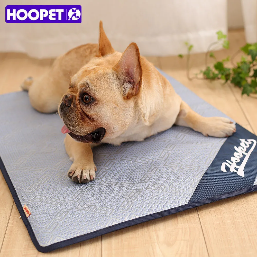 Hoopet Pet Dog Summer Cooling Mat Floor Mats Rattan Sleeping Bed Cold Pad Ice Cushion Anti Damp Foam 4 Sizes |