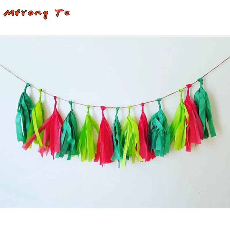 15pcs Tissue Tassels Balloon Banner for watermelon summer fruit Birthday party Decoration red green white color
15pcs Tissue Tassels Balloon Banner for watermelon summer fruit Birthday party Decoration red green white color