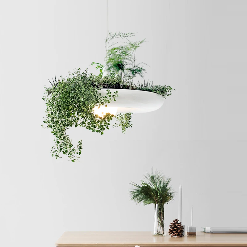Modern Pendant Lights Babylon Potted Plant Hanglamp White DIY Pendant Lamps for living room kitchen bar luminaire Lighting 
Modern Pendant Lights Babylon Potted Plant Hanglamp White DIY Pendant Lamps for living room kitchen bar luminaire Lighting