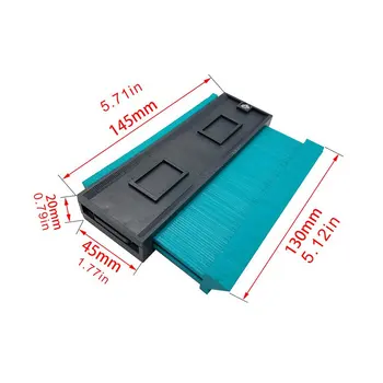 Irregular Contours Profile Gauge Tiling Laminate Tiles Edge Shaping Wood Measure Ruler Woodworking Tools
Irregular Contours Profile Gauge Tiling Laminate Tiles Edge Shaping Wood Measure Ruler Woodworking Tools