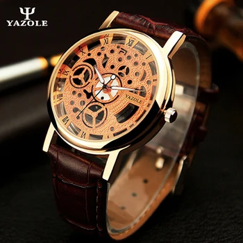 YAZOLE Men Watches 2019 Top Brand Luxury Famous gold skeleton Wristwatch Men's Watch Male Wrist Quartz-watch Relogio Masculino
YAZOLE Men Watches 2019 Top Brand Luxury Famous gold skeleton Wristwatch Men's Watch Male Wrist Quartz-watch Relogio Masculino