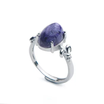 Genuine Purple Natural Charoite Gemstone Rings For Women Lady Fashion 925 Sterling Silver Ring Wedding Party Engagement
Genuine Purple Natural Charoite Gemstone Rings For Women Lady Fashion 925 Sterling Silver Ring Wedding Party Engagement