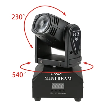 KTV Disco Party Show Light LED Stage Lamp Total 50W DMX512 Stage Lighting Effect 11/13 Channels RGBW Color Changing Beam Light
KTV Disco Party Show Light LED Stage Lamp Total 50W DMX512 Stage Lighting Effect 11/13 Channels RGBW Color Changing Beam Light