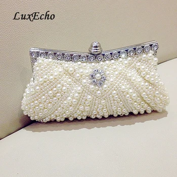 LuxEcho white/black/ivory/pink Pearl bags chain shell day clutch women's handbag evening bag bridal bag small wedding purse
LuxEcho white/black/ivory/pink Pearl bags chain shell day clutch women's handbag evening bag bridal bag small wedding purse