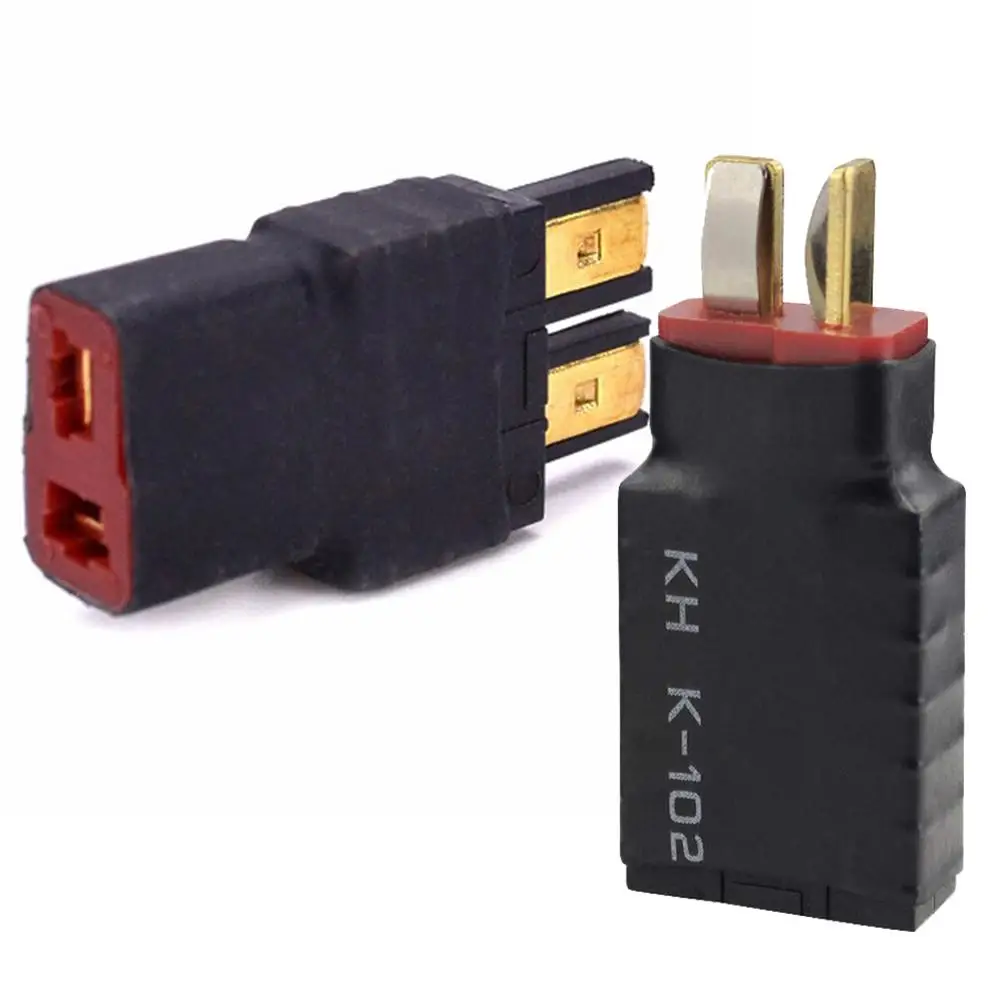 1PC Male T-Plug Deans To Female TRX Traxxas Connector Adapter For RC Battery ESC Charger
1PC Male T-Plug Deans To Female TRX Traxxas Connector Adapter For RC Battery ESC Charger