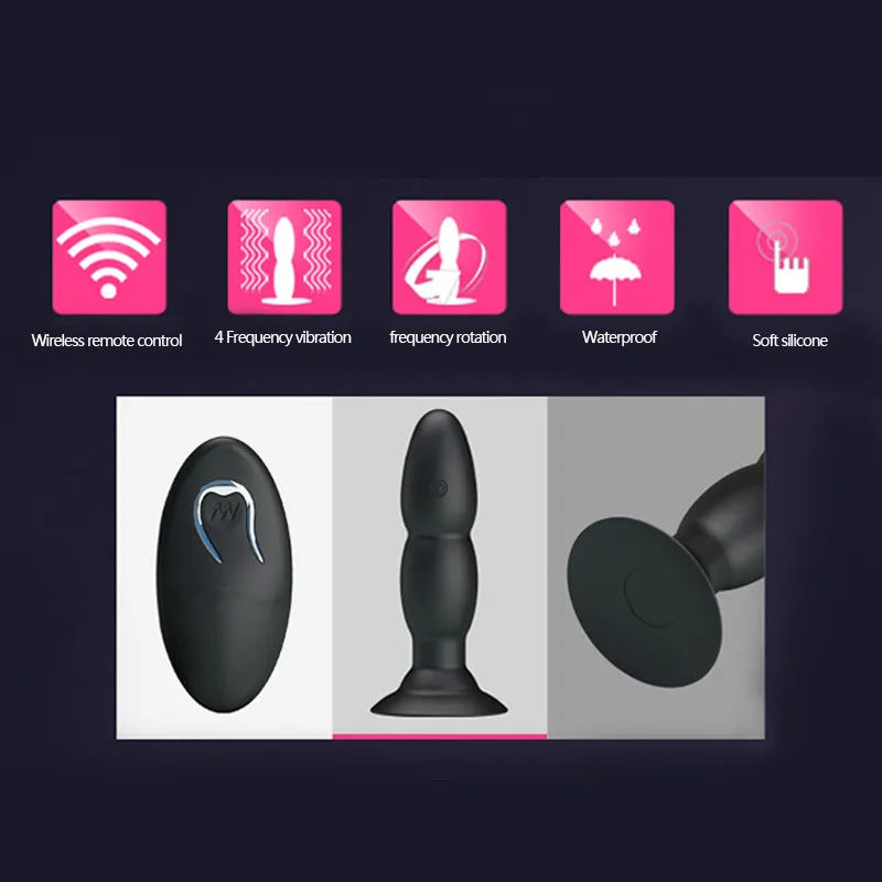 Анальный Вибратор С Дистанционным Управлением
