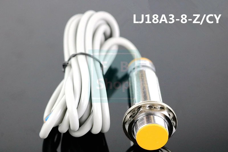 5Pcs M18 Three Wire DC PNP NO+NC 8mm distance measuring Inductive proximity switch sensor -LJ18A3-8-Z/CY
5Pcs M18 Three Wire DC PNP NO+NC 8mm distance measuring Inductive proximity switch sensor -LJ18A3-8-Z/CY