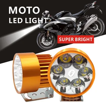 

2Pcs Motorcycle Headlight Waterproof 3000LM CREE Chip U5 Motorbike LED Driving Fog Spot Head Lamp h4 led headlights