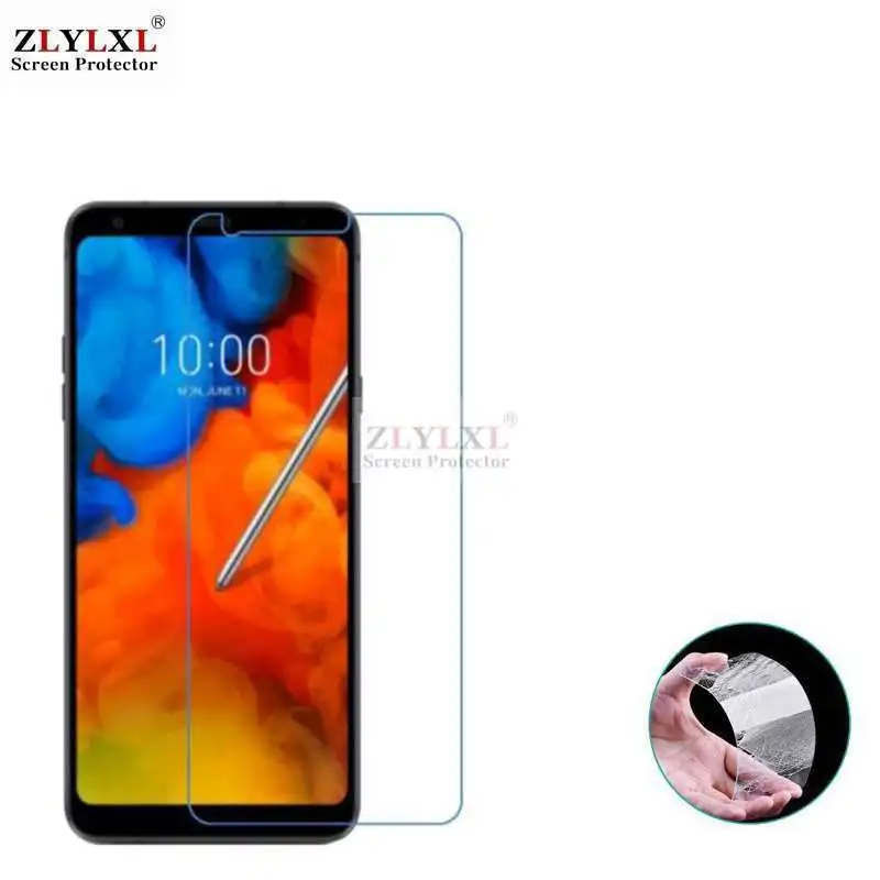 Glass + case Transparent Dirt-resistant soft back case for LG Qstylus+ Stylo4 tempered glass screen protector
Glass + case Transparent Dirt-resistant soft back case for LG Qstylus+ Stylo4 tempered glass screen protector