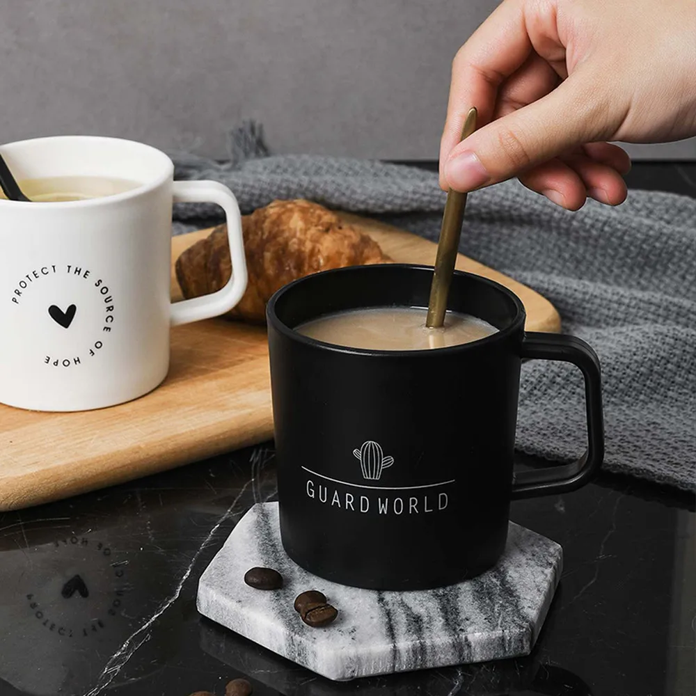 250ml Black White Mugs Cup Tea Milk Coffee Cups With Handgrip lid Home Office School Water Bottle Cup Easy To Carry 1piece
250ml Black White Mugs Cup Tea Milk Coffee Cups With Handgrip lid Home Office School Water Bottle Cup Easy To Carry 1piece