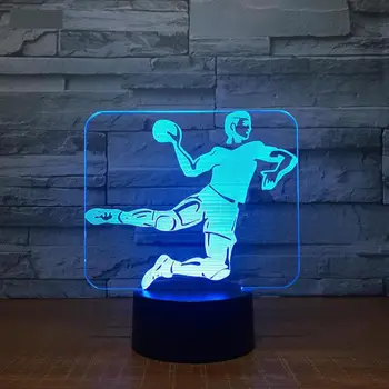 Volleyball series Colorful 3d Night Light Remote Control Touch Novelty Acrylic Led Lamp Professional Customization 3d Light
Volleyball series Colorful 3d Night Light Remote Control Touch Novelty Acrylic Led Lamp Professional Customization 3d Light