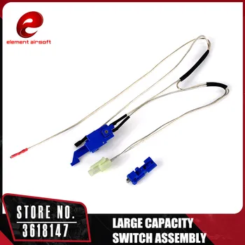ELEMENT LARGE CAPACITY SWITCH ASSEMBLY Suitable for Ver.3 Gearbox Front Wiring Airsoft AEG PW0205
ELEMENT LARGE CAPACITY SWITCH ASSEMBLY Suitable for Ver.3 Gearbox Front Wiring Airsoft AEG PW0205