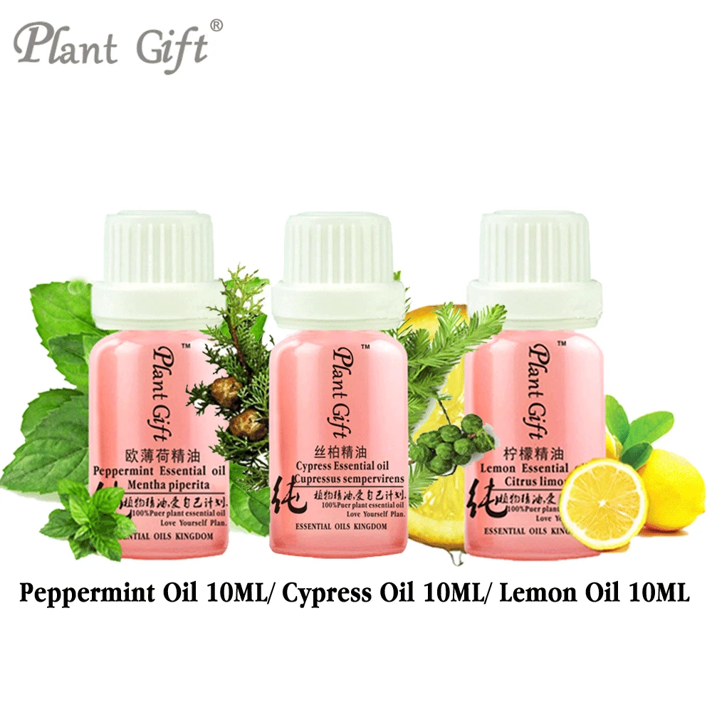 Essential Oils Kingdom, 100% Pure Plant Peppermint / Cypress / Lemon Oil 10ml For Relieve Tired Clean Pores Blackhead Remover 
Essential Oils Kingdom, 100% Pure Plant Peppermint / Cypress / Lemon Oil 10ml For Relieve Tired Clean Pores Blackhead Remover