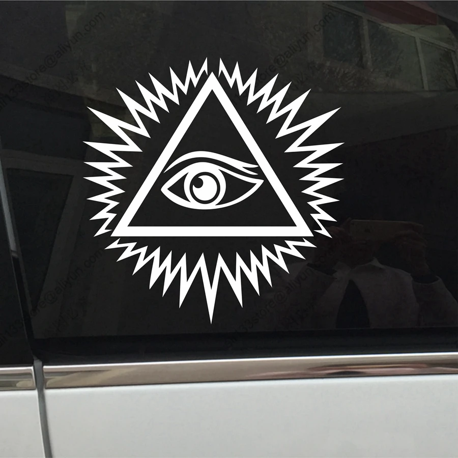 Eye of Providence All-seeing eye of God Car Decal Sticker Vinyl Mason symbol Die cut no background pick color and size
Eye of Providence All-seeing eye of God Car Decal Sticker Vinyl Mason symbol Die cut no background pick color and size