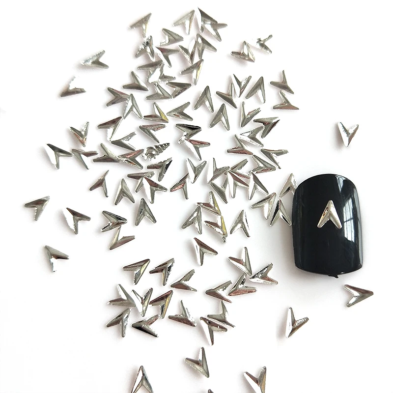 NUOYIMEIER 100pcs Nail Art Gold Silver Everything for Manicure Decorations for Nails DIY Forms for Nail Extension
NUOYIMEIER 100pcs Nail Art Gold Silver Everything for Manicure Decorations for Nails DIY Forms for Nail Extension