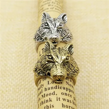 LPHZQH Wholesale Vintage Wolf Ring Adjustable Rings Wolf Head Ring For Women Men Gift Retro Jewellery Christmas Birthday Gift
LPHZQH Wholesale Vintage Wolf Ring Adjustable Rings Wolf Head Ring For Women Men Gift Retro Jewellery Christmas Birthday Gift